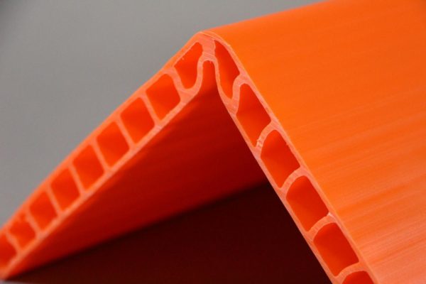 Kantenschutz Kunststoff Orange / Kantenschutzprofil