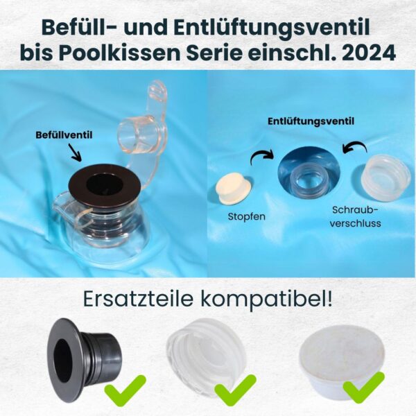 Ersatzteil | Rückschlagventil | für blaue Poolkissen bis 2024 – Bild 4
