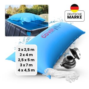 Poolkissen eckig mit Ventil und Größen