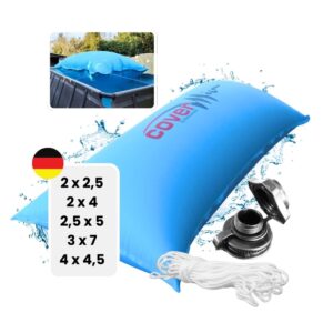 Poolkissen eckig mit Ventil und Größen