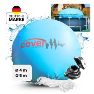 Poolkissen rund mit Ventil und Größen