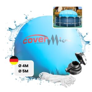 Poolkissen rund mit Ventil und Größen