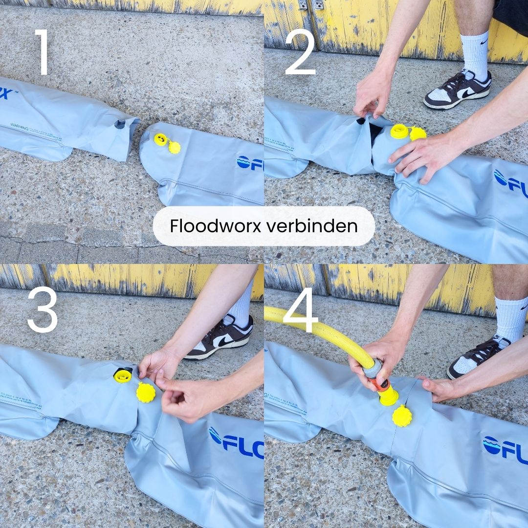Floodworx verbinden schritt für schritt