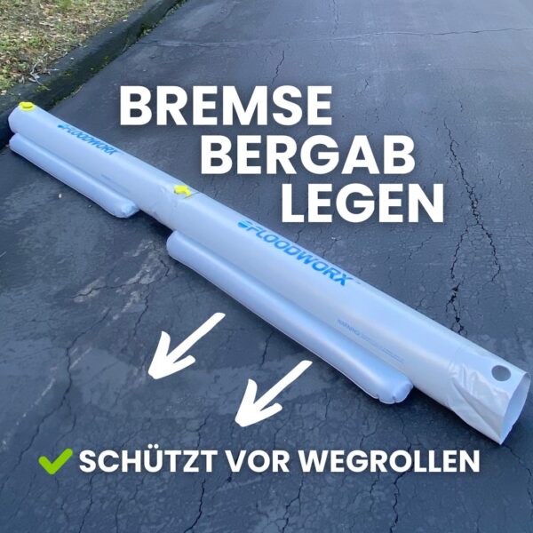 Floodworx verbunden mit Bremse bergab