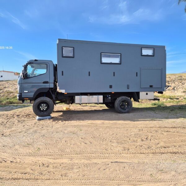 Hebekissen für Camper auf Sand