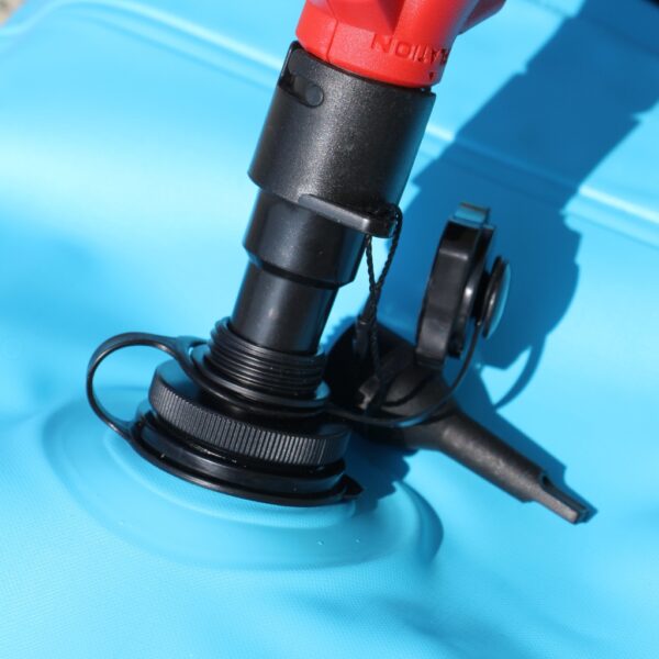 Poolkissen Ventil mit Akkuluftpumpe